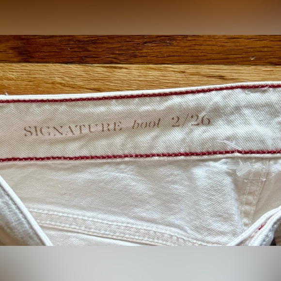 Talbot Beige Signature Denim - size 2/26. Beige - Picture 4 of 8